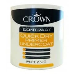 Crown Quick Drying Primer Undercoat WT 2.5Ltr. 1