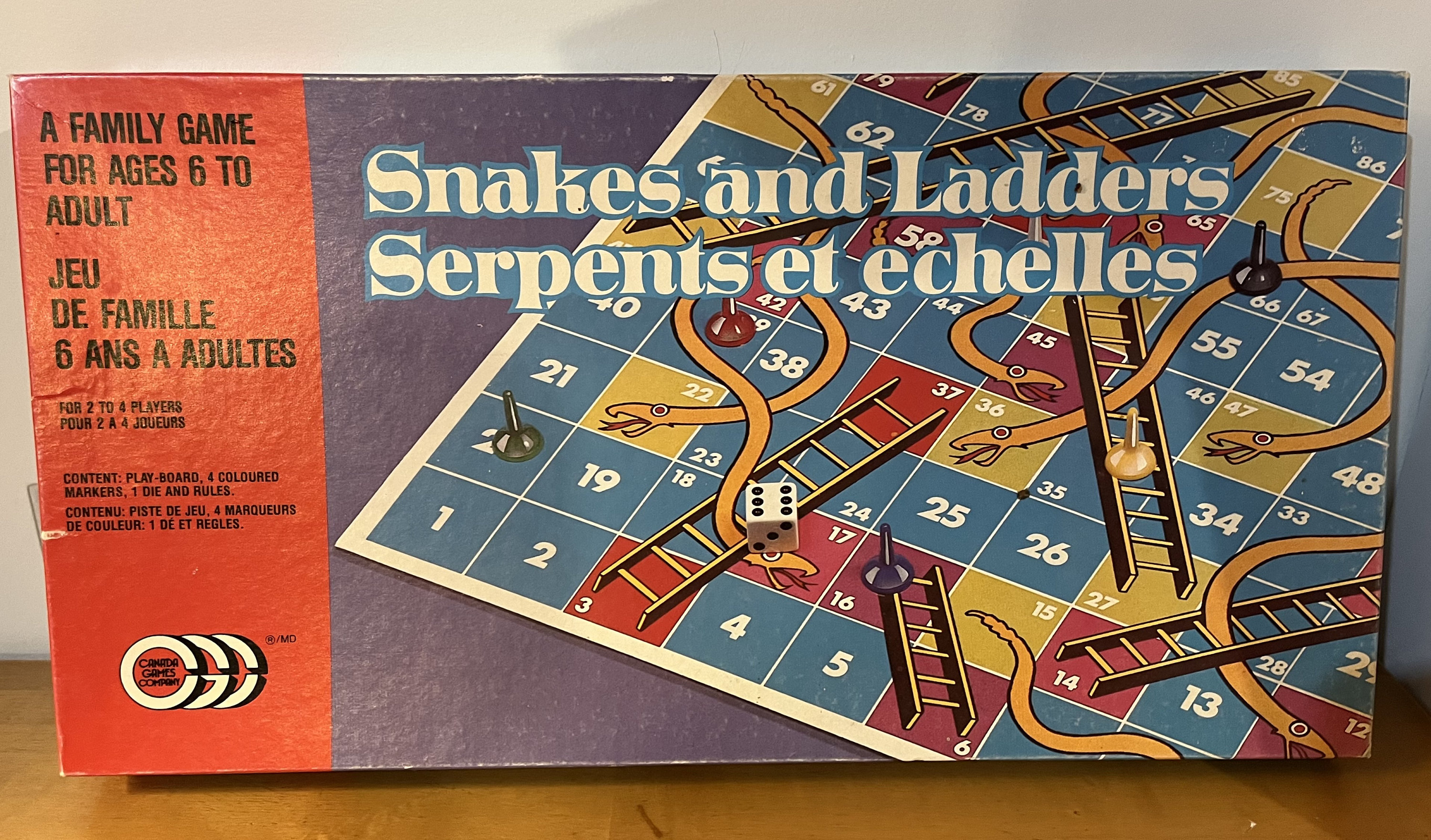 Retro Snakes & Ladders image
