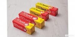 Easy Lock 20pc  Freezer Bags 18 x20cm, 
