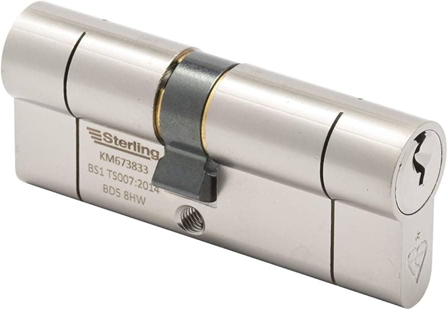Securit Anti-snap Euro Cyl Nickel 40 X 50mm