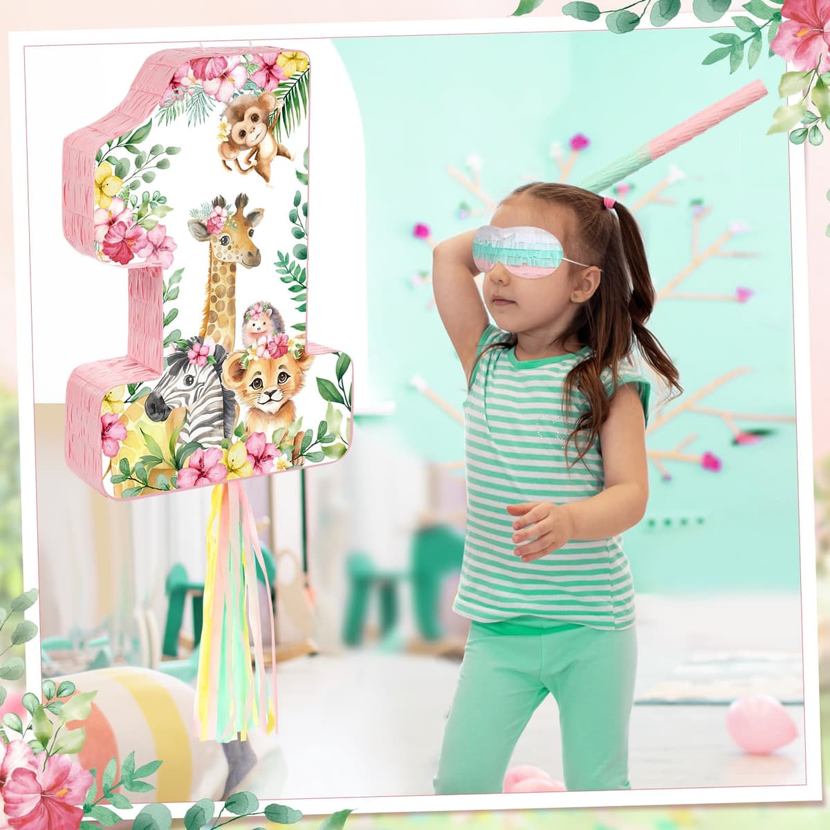 Unique Party 1st Bday Girl Pll Popout Pinta