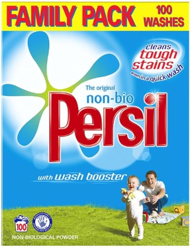 Persil Non-Bio Powder 100 Washes - 7kg. image