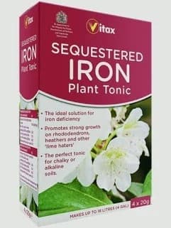 Vitax Sequesteered Iron Plant Tonic (20g x 4)