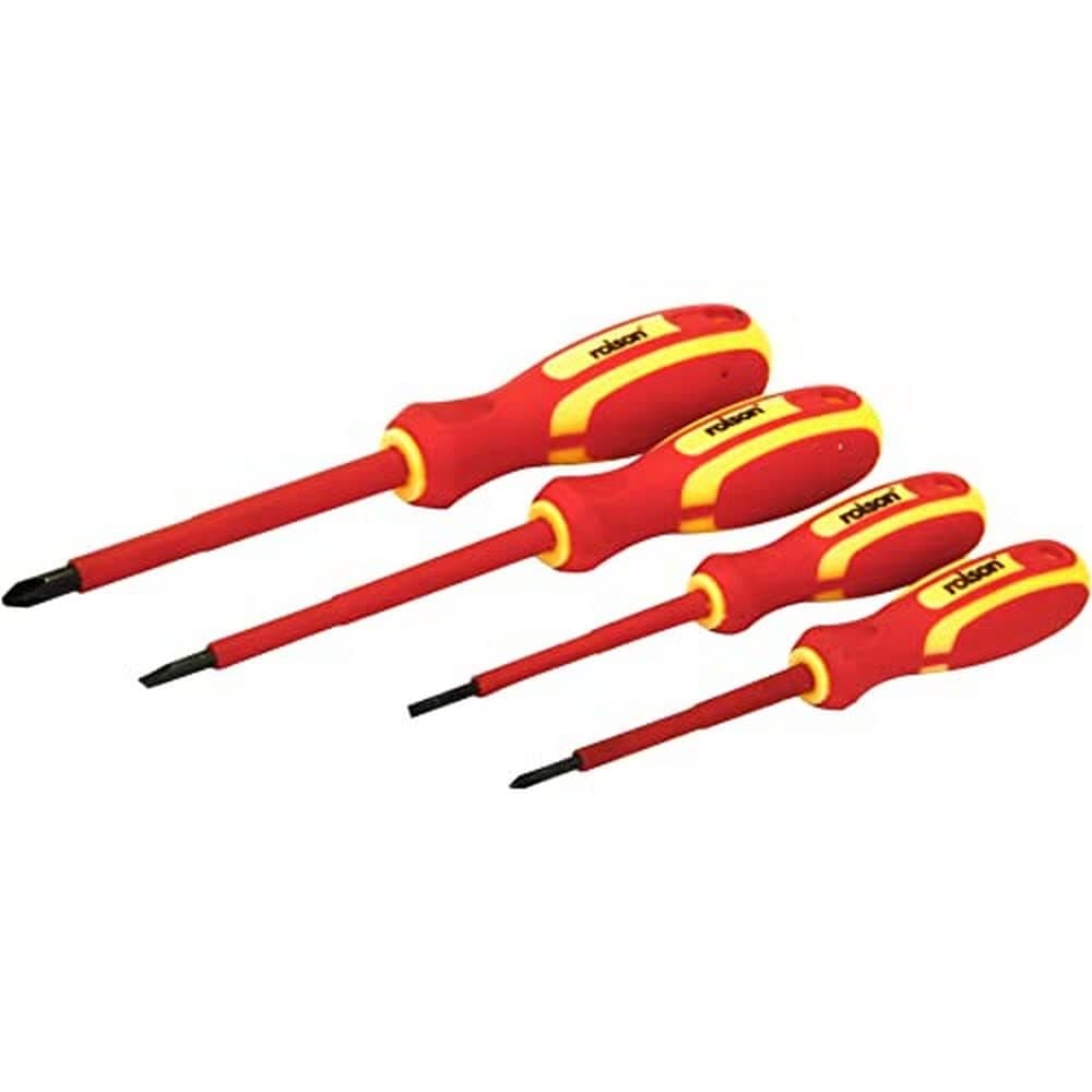 Rolson 4pc Vde Screwdriver Set 28730