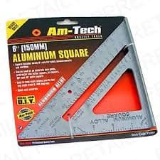Amtech 6" Aluminium Square P3396