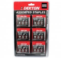 Dekton 3000Pc Staple Assortment