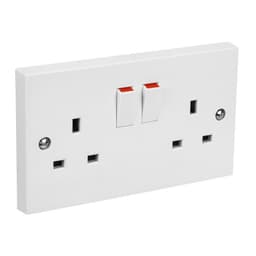 Pifco 2 Gang Switched Socket 1