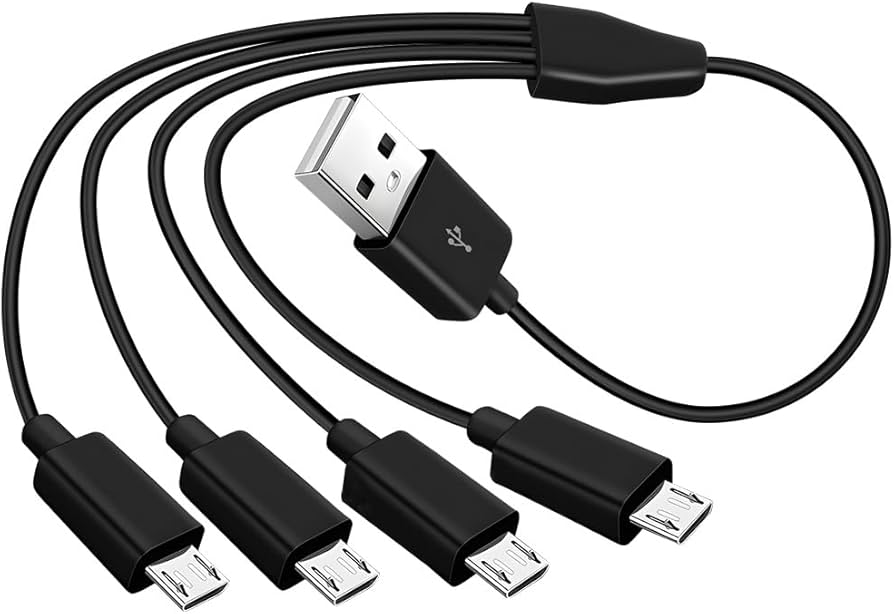 STATUS  4 Usb Port Mains Charging Hub 1mtr Cable image