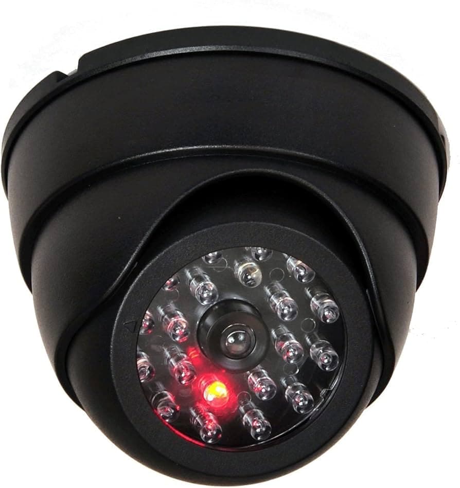 STATUS  imitation Dummy Security Camera With Led Indicator
