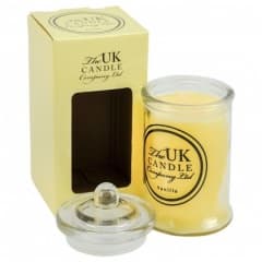 Glass Jar Candle Vanilla 8x15