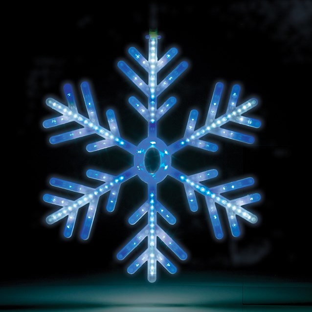 BENROSS 60cm Snowflake Rope Light image