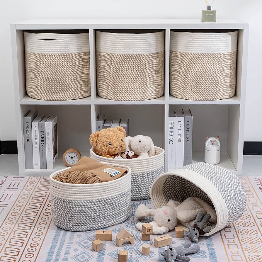 RSW ****** Kids N/woven Storage Cube 25cm image