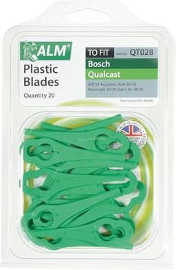 ALM Plastic Blade Pk20 (QT028) 1