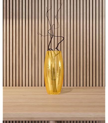 Luminarc Oxygen Vase 20cm Gold image