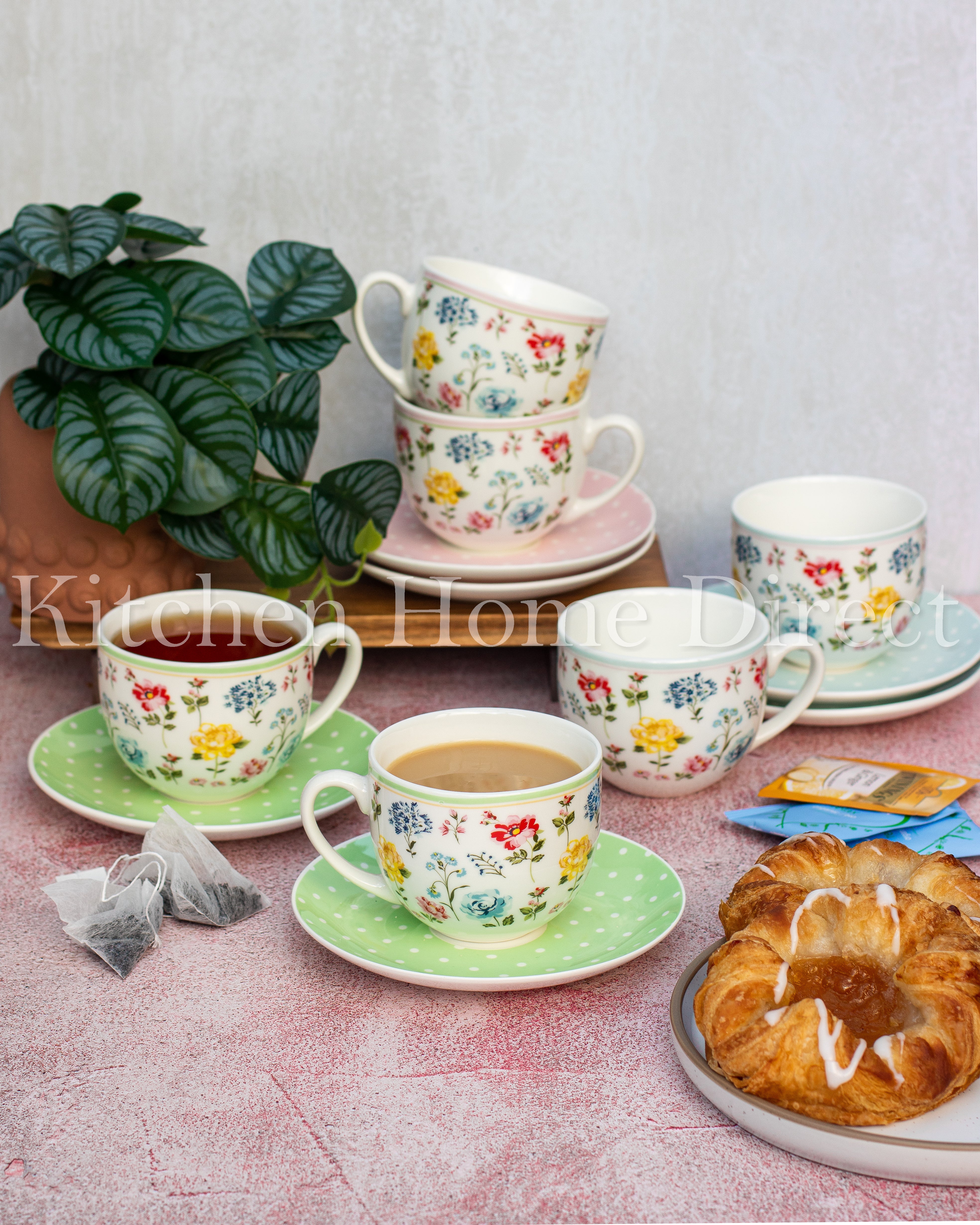 NT 12pc Set Cups & Saucers (xl77008) image
