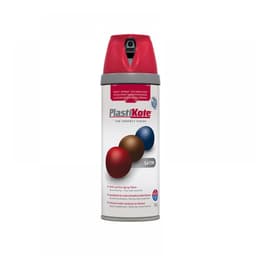 Plasti-Kote Twist & Spray Satin Real Red 400ml 1