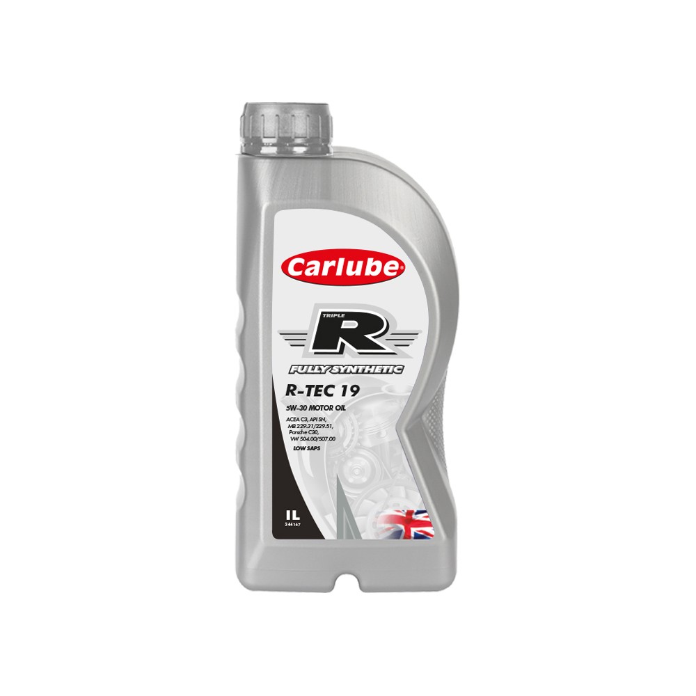 Carlube Triple R-TEC19 Fully Synthetic 5w-30 (VW/ Audi/Seat) Motor Oil 1 Ltr. image