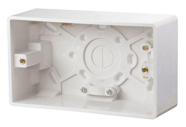 STATUS  2G Pattress Box 47mm Deep Bag/HC