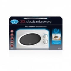 BENROSS Quest 20Ltr Microwave - White 700 Watts