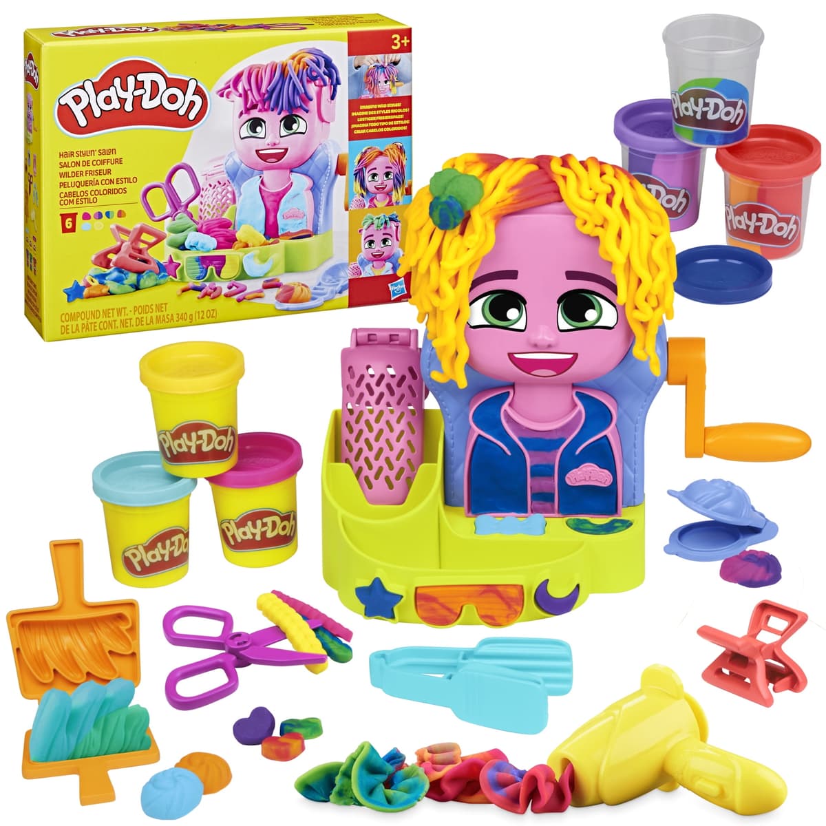 Kandy Toys Hair Studio Dough Set