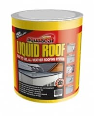 Everbuild Aquaseal Liquid Roof Slate Grey 7kg.