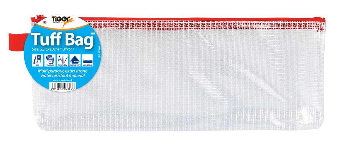 Tiger  335x130mm Tuff Bag - Asstd.