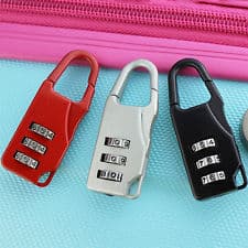 Luggage Combination Padlock - Union Jack