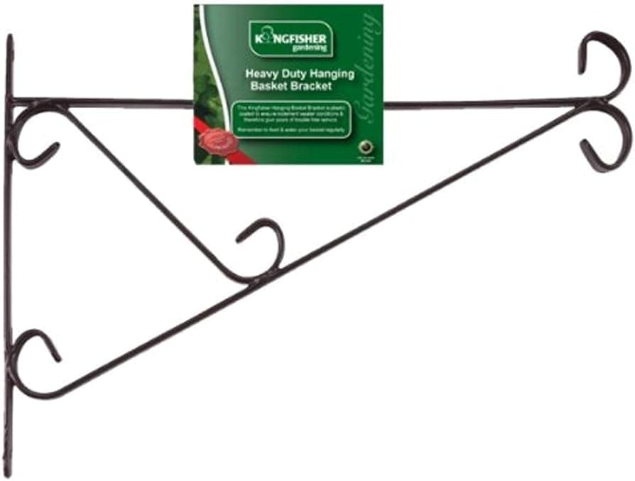 Kingfisher 16" Heavy Duty Hanging Basket Bracket [HBB16B]