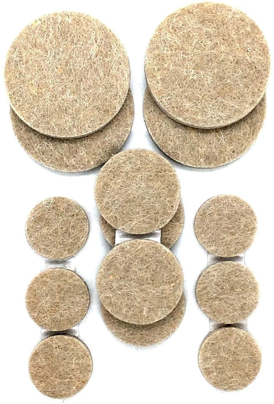 BH Bulkhardware Felt Pad Self Adhesive 100mm X 75mm X4mm Thick (a579)