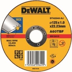 Abrasive Disc 125mm x 1.2mm x 22.23mm INOX CUTTING