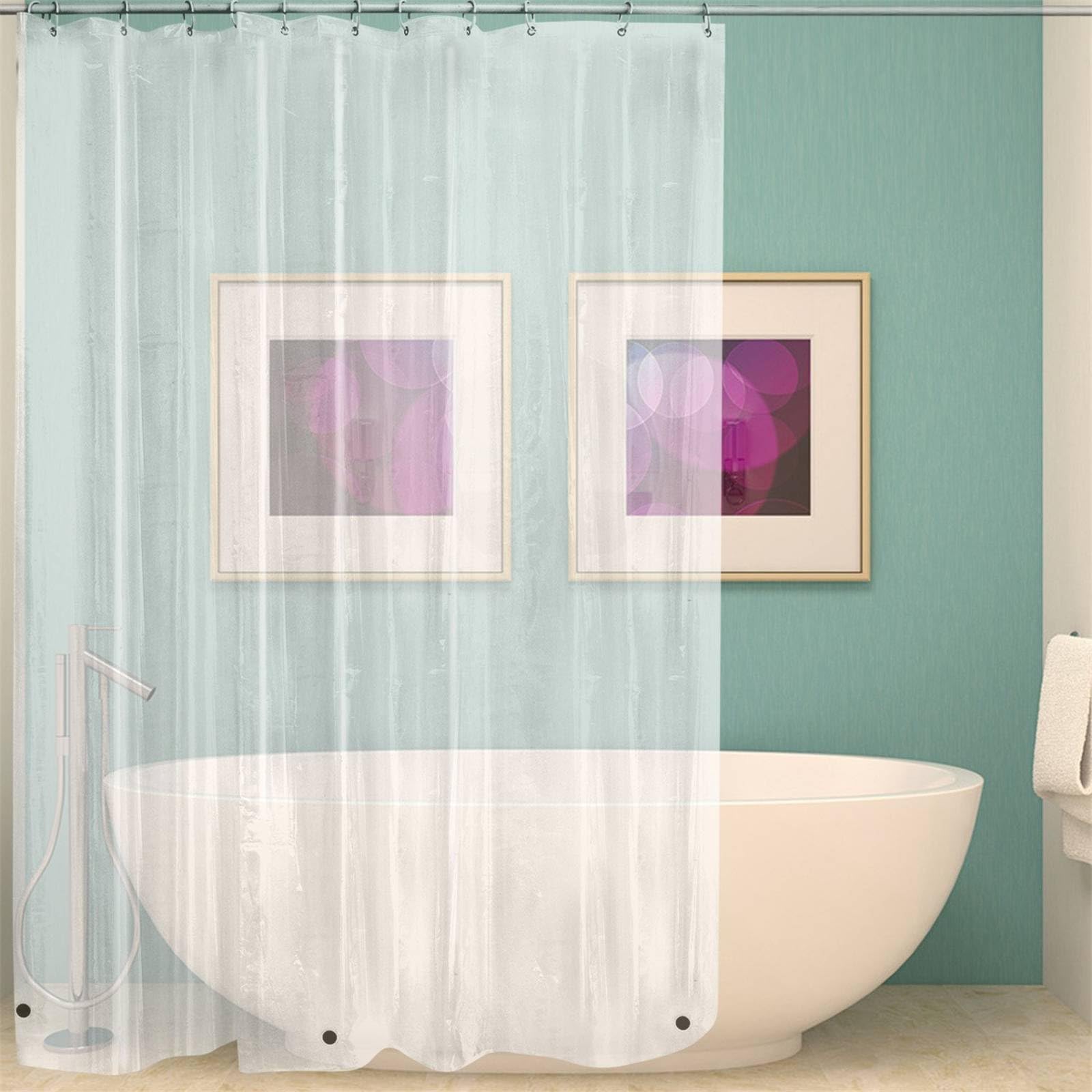 PIFCO Rain Drops PEVA  
Shower Curtain 180x180cm image