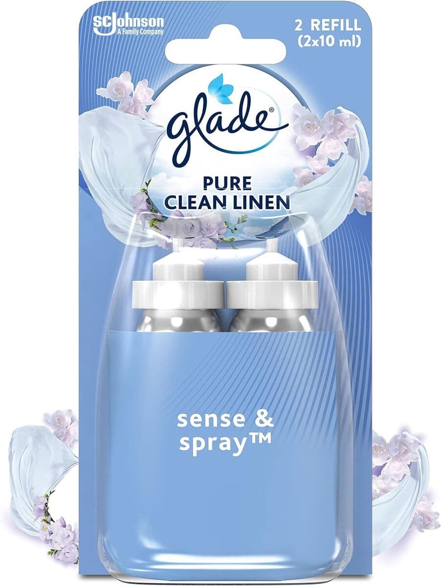Glade Sense & Spray Refill 18ml - Clean Linen