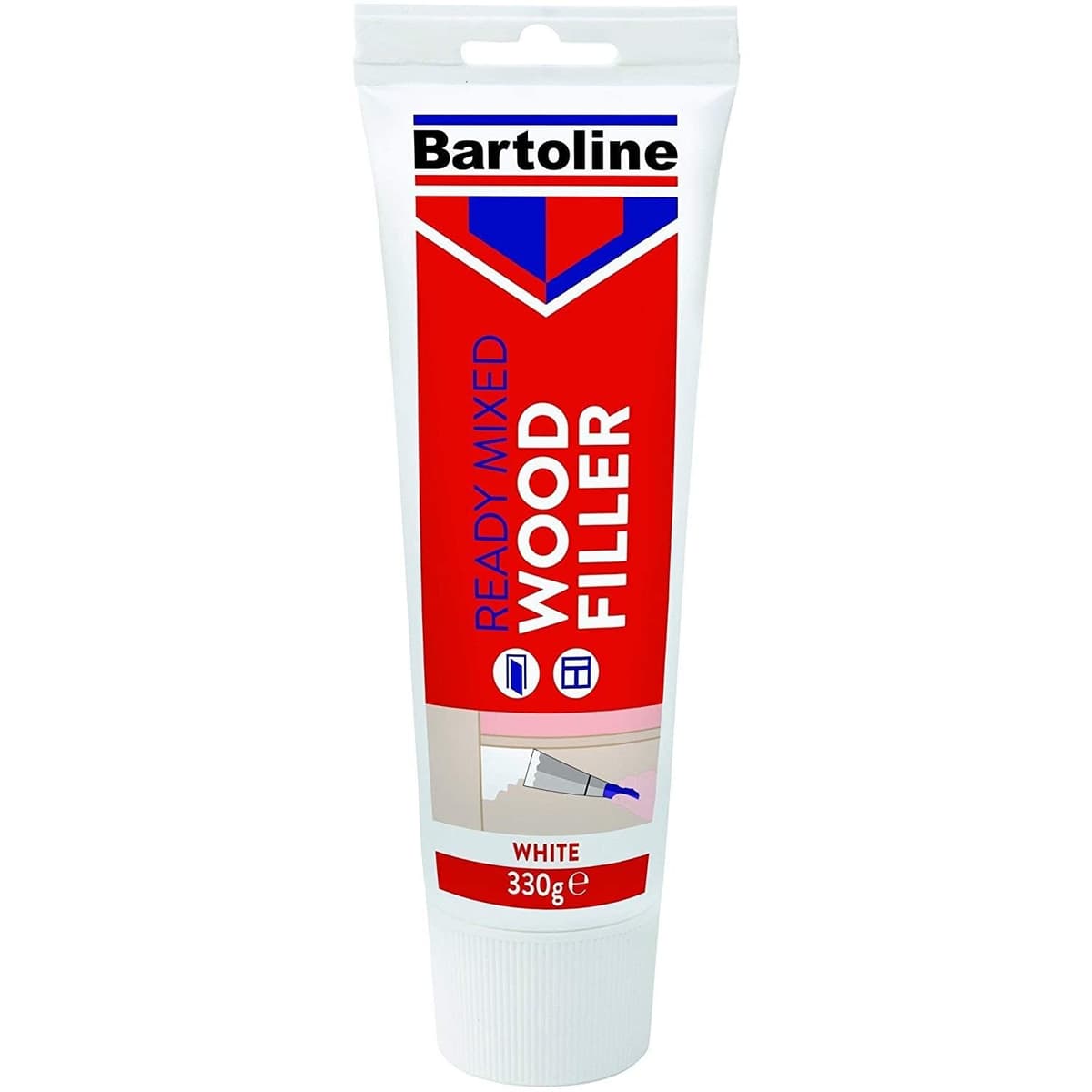 Bartoline  Squeezy Tube Brown Wood Filler 330g.