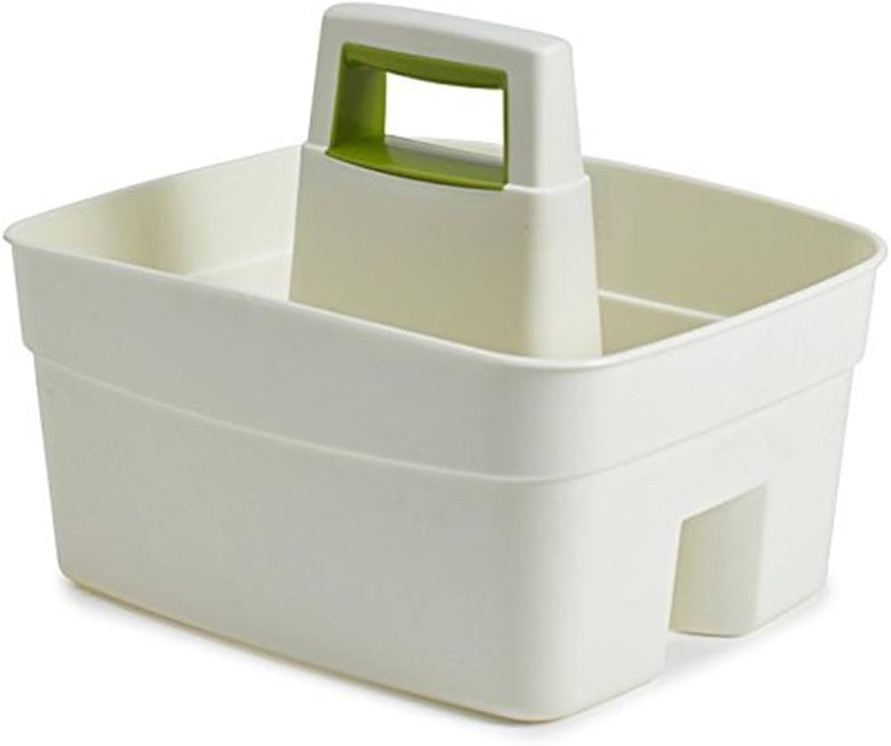 Whitefurze Kitchen Caddy Green With Cream Insert image