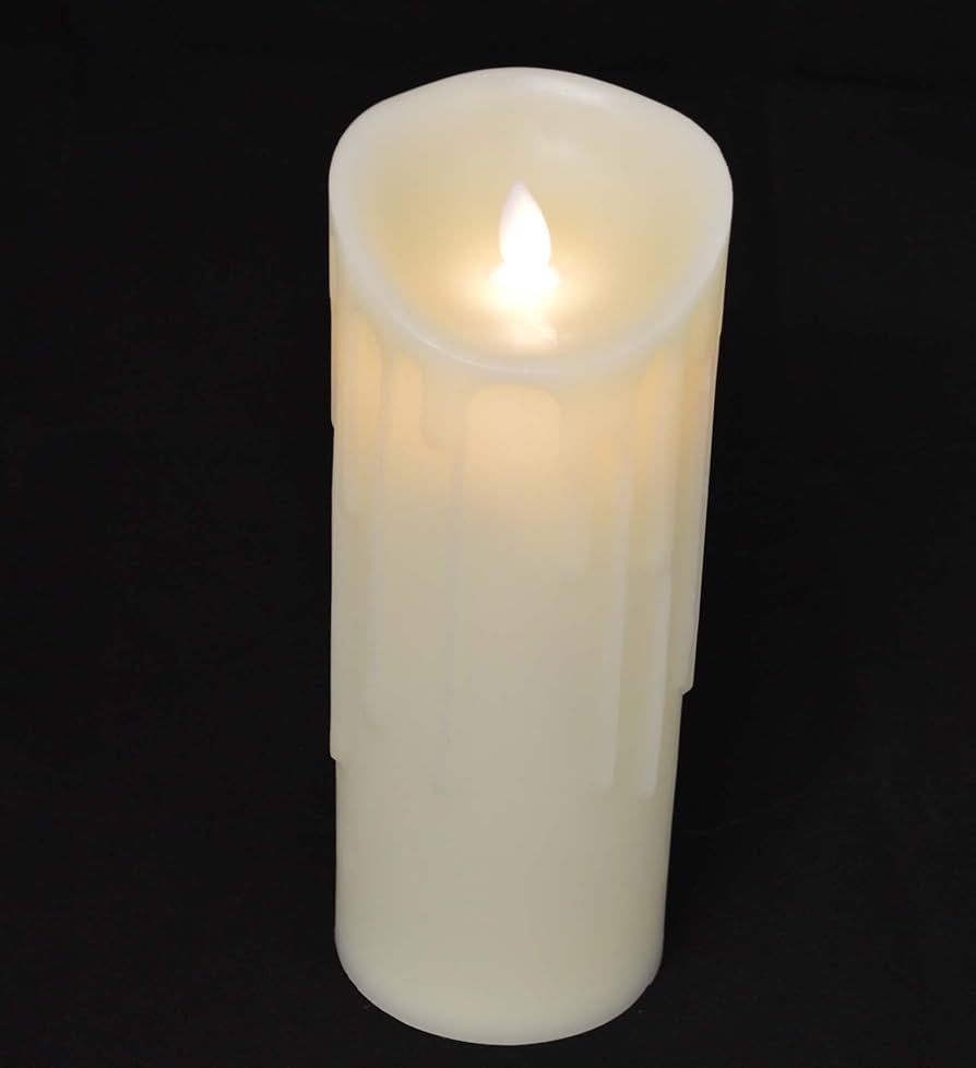 Reality Dancing Wax Ivory Drip Candle image