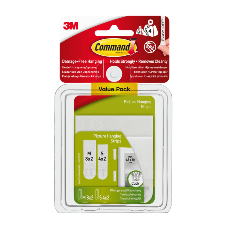 3M Command Picture Strips Small / Medium Combi Pack (17203)