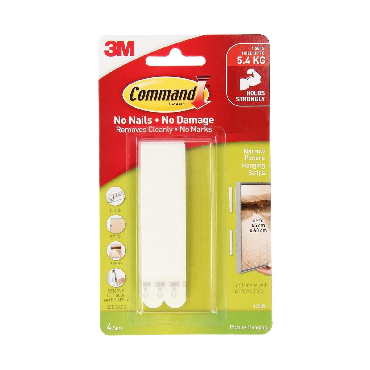 3M Command Narrow Picture Strips (17207)