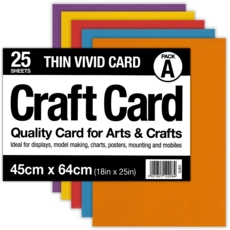County Craft Card Thin Vivid - A - 45x64cm image