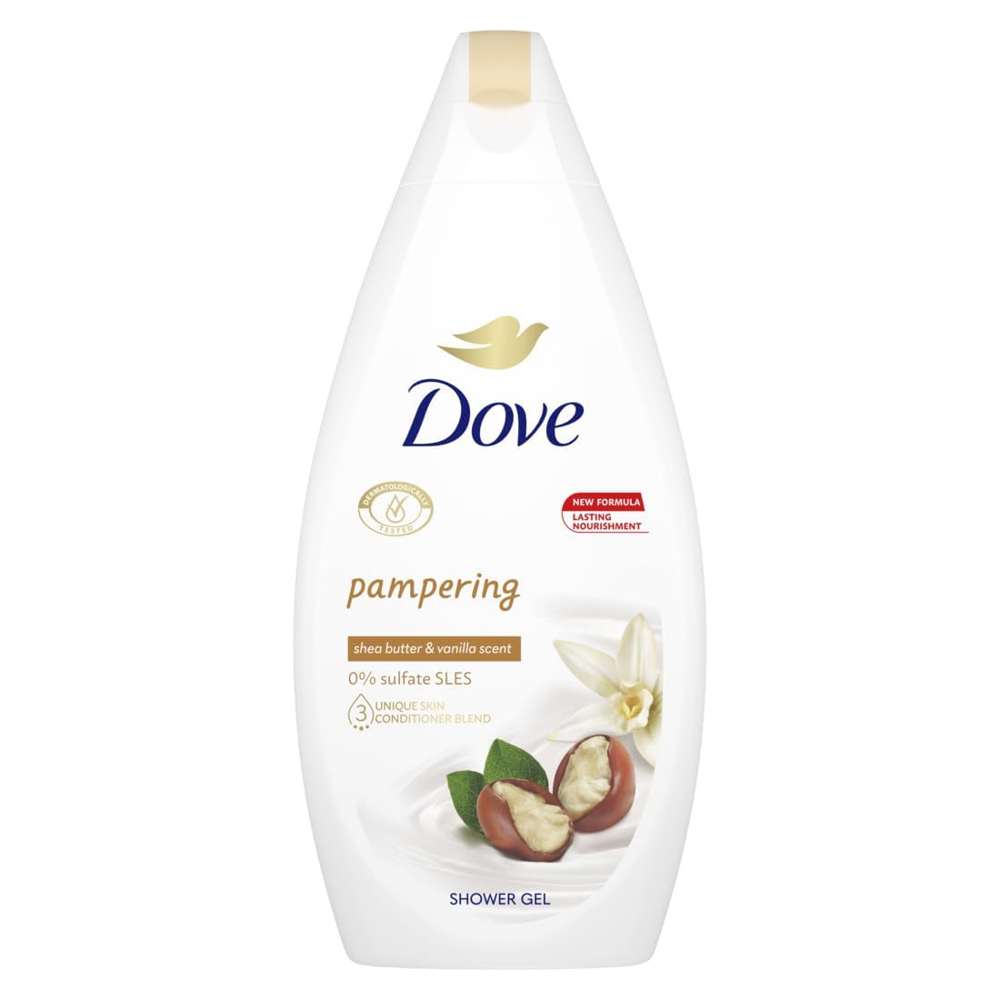 Dove Shower Gel 500ml - Shea Butter image