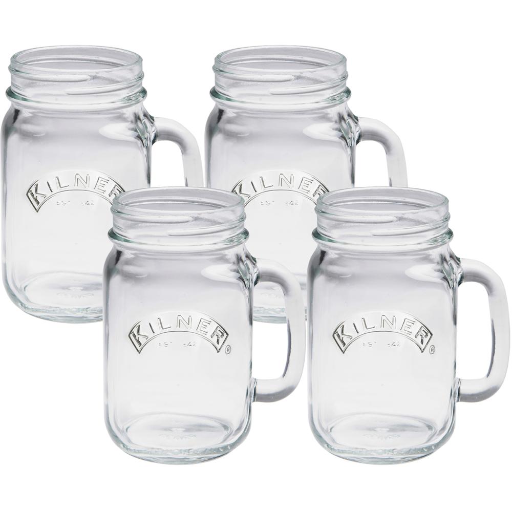 Rayware Kilner Set Of 4 Handled Jars  Xxxx image