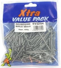 50mm Round Nails Extra Val (500g)