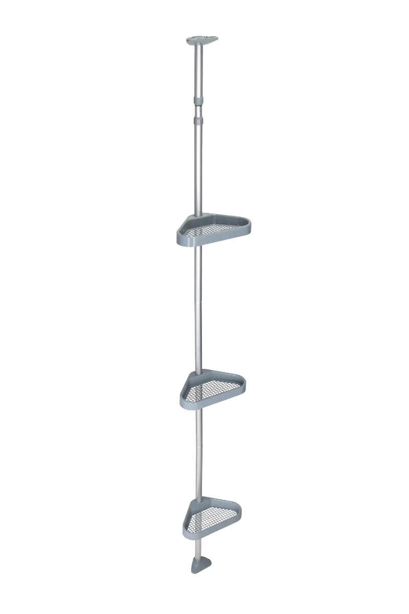 Croydex Telescopic Triple Corner Storage Basket image