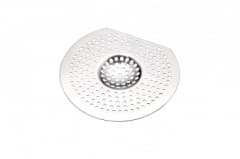 Kitchen Craft Sink Plughole Strainer LRG 13.5cm - Stamped Aluminium