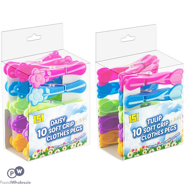 151 Duzzit  Multipurpose Grip Pegs 10pk (sma1098) image