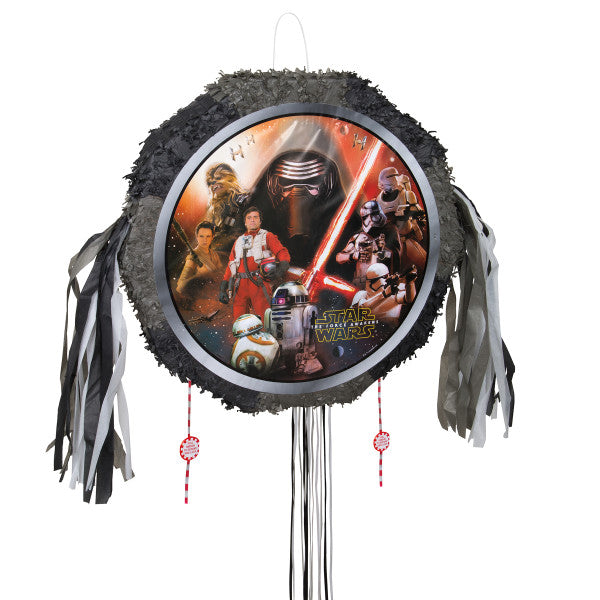 Unique Party Star Wars Ep Vii Drum Pinata image