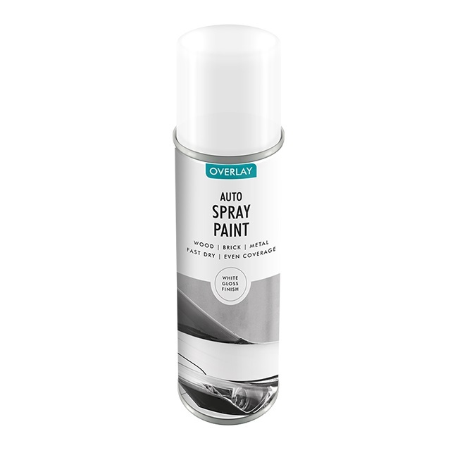Auto Spray White Gloss 250ml image