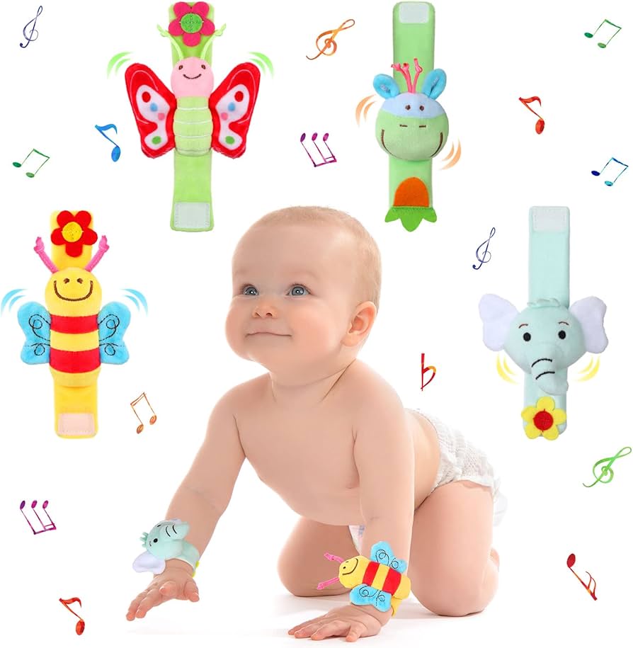 RSW Baby Animal Shape Rattle - 4 Asstd. image