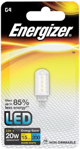 Energizer G4 Hightech 15W LED Replacement Bulb