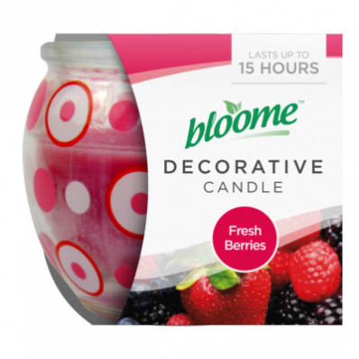 OTL Decorative Sleeve Candle Fresh Berries Pk Of 12 image