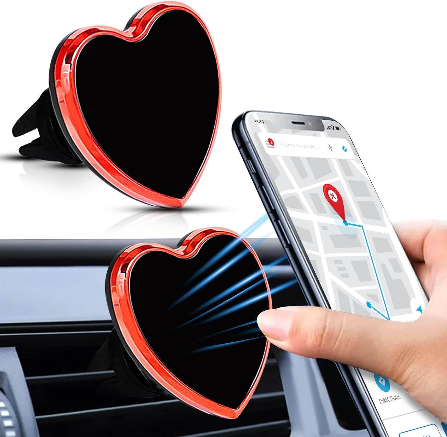 Aquarius Magnetic Car Vent Holder image